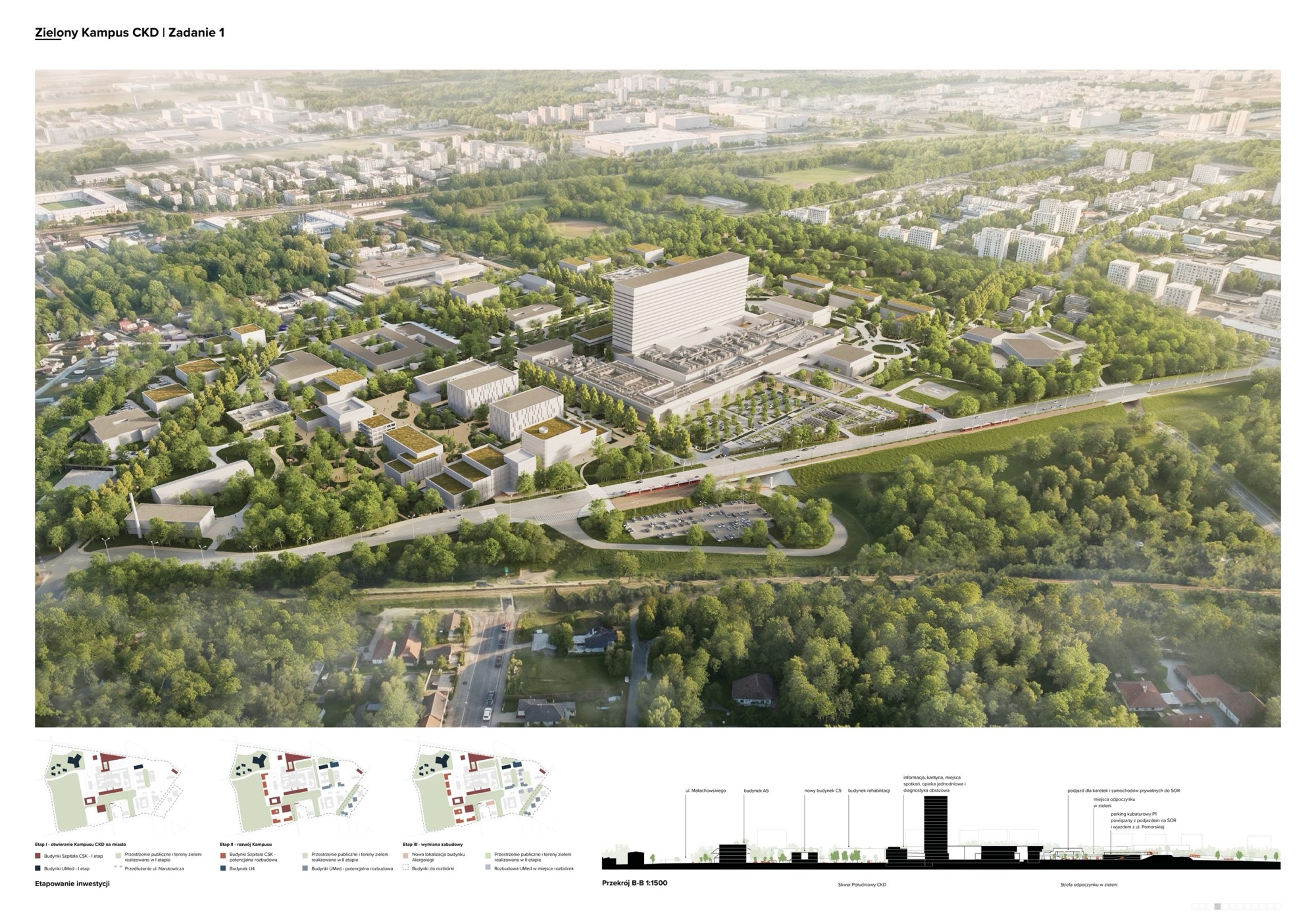 Zielony Kampus CKD UMED w Łodzi, 3/12